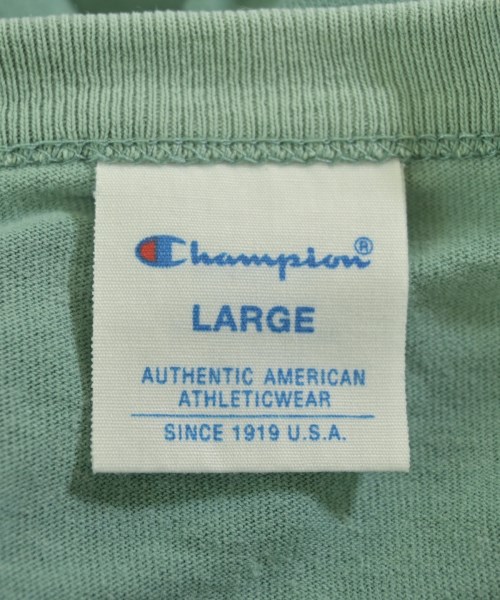 CHAMPION（チャンピオン）Tシャツ・カットソー 緑 サイズ:L メンズ/2200714121123