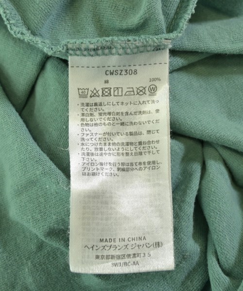 CHAMPION（チャンピオン）Tシャツ・カットソー 緑 サイズ:L メンズ/2200714121123