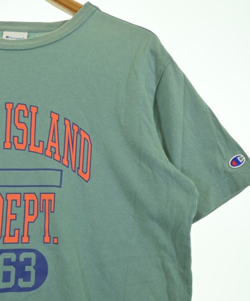 CHAMPION（チャンピオン）Tシャツ・カットソー 緑 サイズ:L メンズ/2200714121123