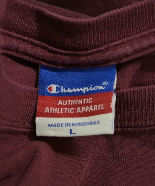 CHAMPION（チャンピオン）Tシャツ・カットソー 赤 サイズ:L メンズ/2200722298053