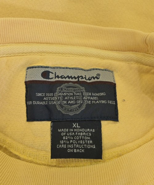 CHAMPION（チャンピオン）スウェット 黄 サイズ:XL メンズ/2200722687031