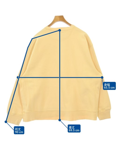 CHAMPION（チャンピオン）スウェット 黄 サイズ:XL メンズ/2200722687031