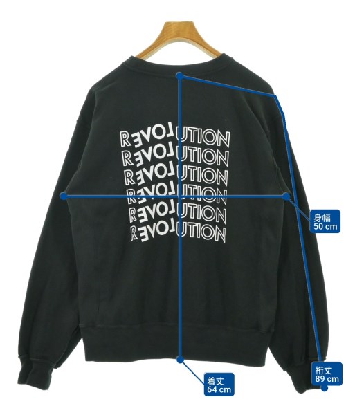 CHAMPION（チャンピオン）スウェット 黒 サイズ:M レディース/2200722460504