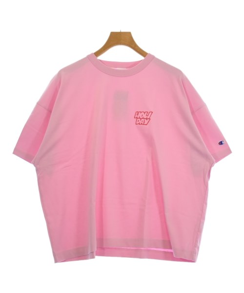 CHAMPION（チャンピオン）Tシャツ・カットソー ピンク サイズ:F レディース/2200723409052