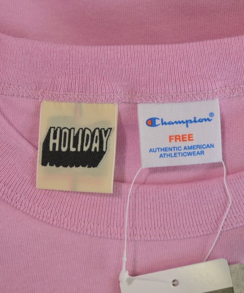 CHAMPION（チャンピオン）Tシャツ・カットソー ピンク サイズ:F レディース/2200723409052