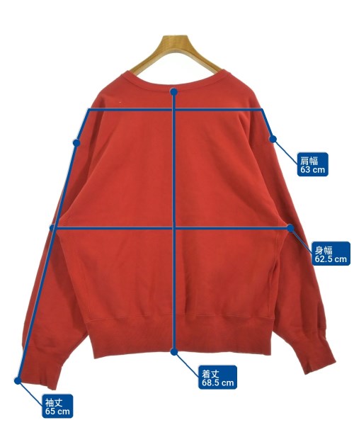 CHAMPION（チャンピオン）スウェット 赤 サイズ:XL メンズ/2200725144012