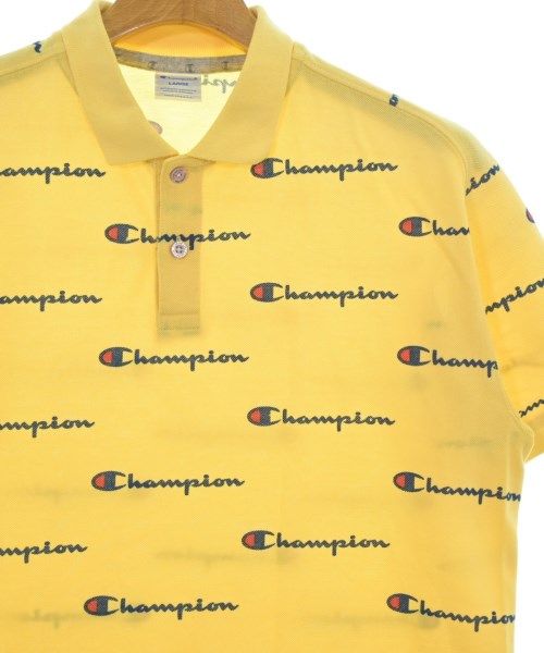 CHAMPION（チャンピオン）ポロシャツ 黄 サイズ:L メンズ/2200725462031