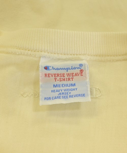 CHAMPION（チャンピオン）Tシャツ・カットソー 黄 サイズ:M レディース/2200722419014