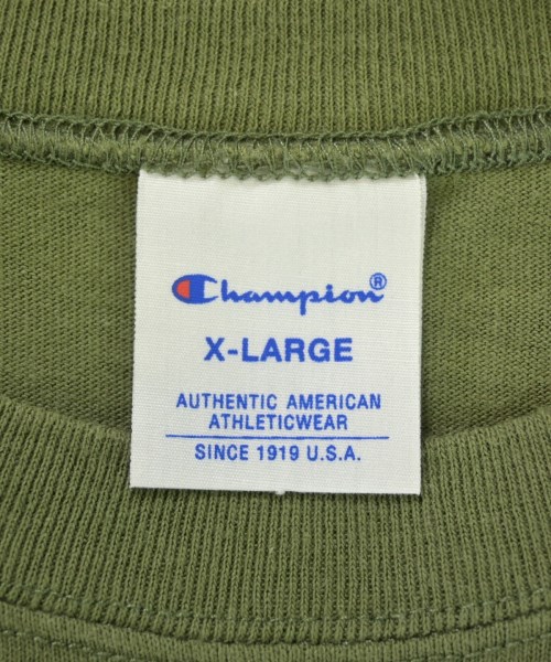 CHAMPION（チャンピオン）Tシャツ・カットソー 緑 サイズ:XL メンズ/2200723221036