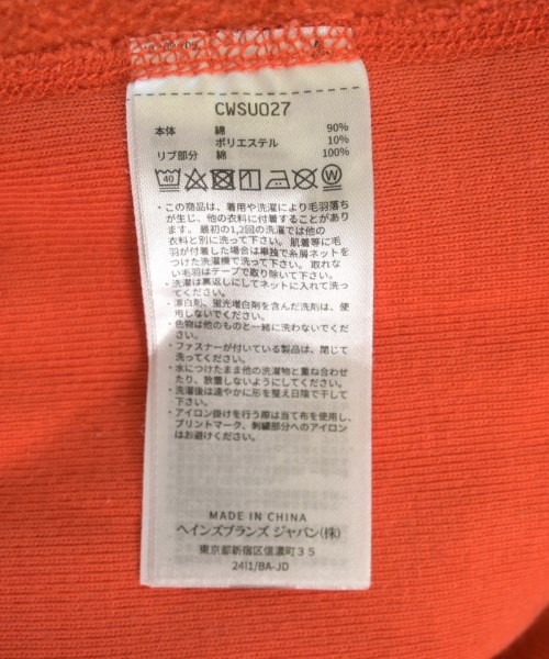 CHAMPION（チャンピオン）スウェット オレンジ サイズ:XS レディース/2200724030101