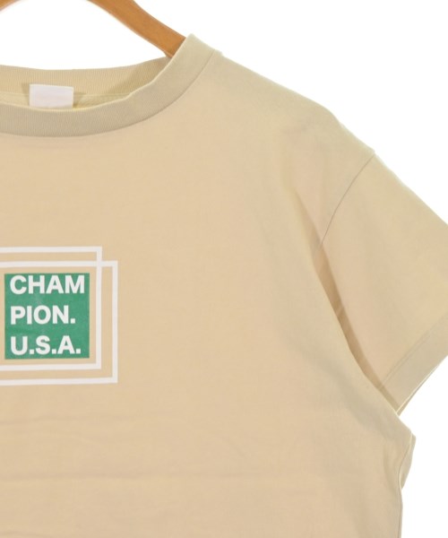 CHAMPION（チャンピオン）Tシャツ・カットソー ベージュ サイズ:L レディース/2200728957107