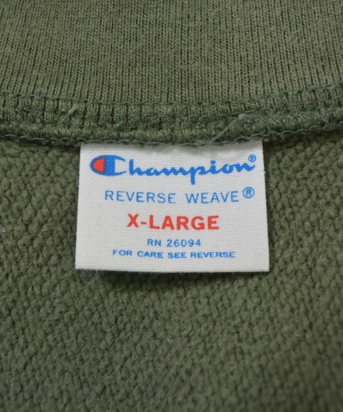 CHAMPION（チャンピオン）スウェット カーキ サイズ:XL メンズ/2200682368049