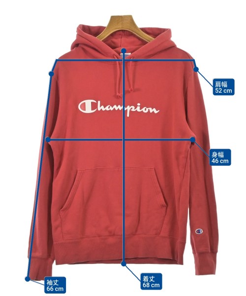 CHAMPION（チャンピオン）パーカー 赤 サイズ:XL メンズ/2200682419055