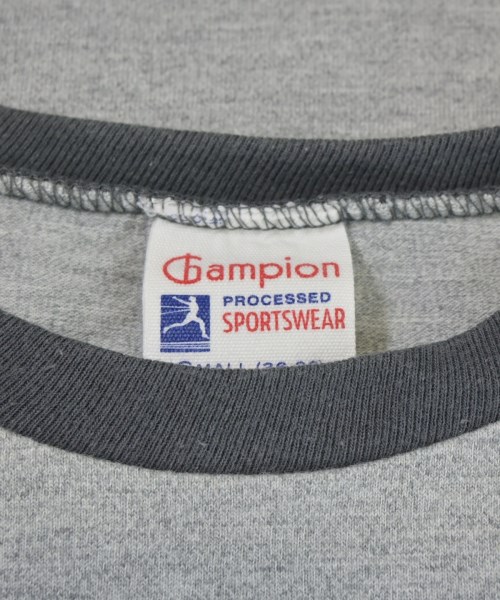 CHAMPION（チャンピオン）Tシャツ・カットソー グレー サイズ:S レディース/2200682919050