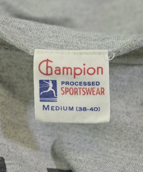 CHAMPION（チャンピオン）Tシャツ・カットソー グレー サイズ:M レディース/2200684686066