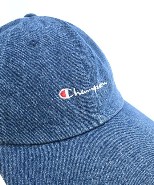 CHAMPION（チャンピオン）キャップ 青 サイズ:F メンズ/2200684754093