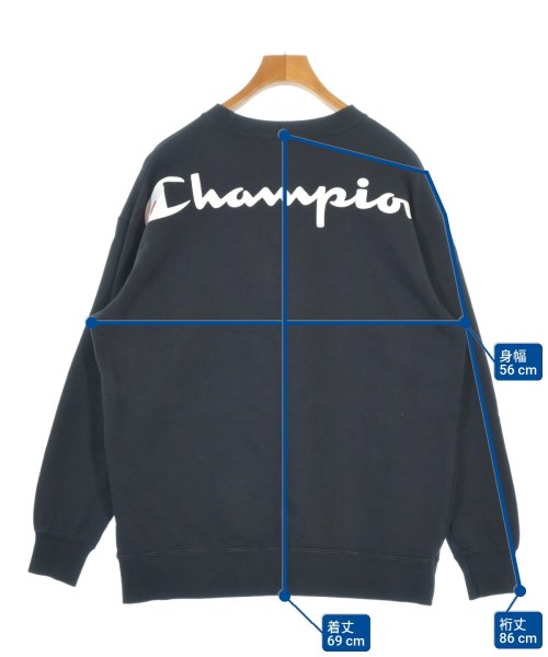 CHAMPION（チャンピオン）スウェット 黒 サイズ:M メンズ/2200685153017