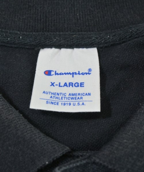 CHAMPION（チャンピオン）ポロシャツ 黒 サイズ:XL メンズ/2200685740033
