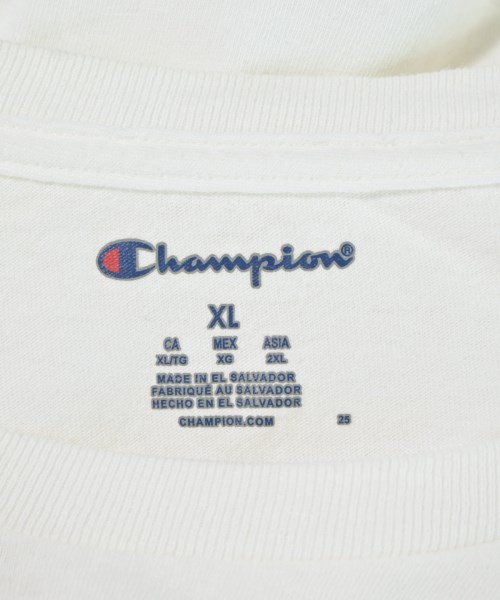 CHAMPION（チャンピオン）Tシャツ・カットソー 白 サイズ:XL メンズ/2200685940037