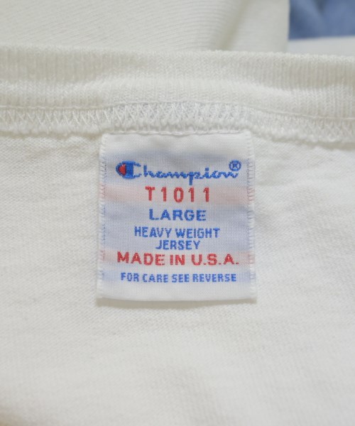 CHAMPION（チャンピオン）Tシャツ・カットソー 白 サイズ:L メンズ/2200683775068