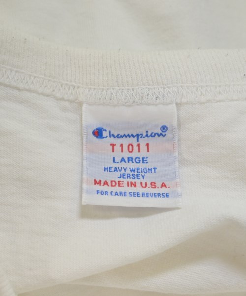 CHAMPION（チャンピオン）Tシャツ・カットソー 白 サイズ:L メンズ/2200683775075