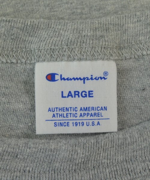 CHAMPION（チャンピオン）Tシャツ・カットソー グレー サイズ:L メンズ/2200681254169