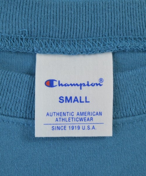 CHAMPION（チャンピオン）Tシャツ・カットソー 青 サイズ:S メンズ/2200682594059