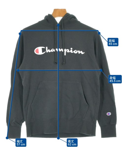 CHAMPION（チャンピオン）パーカー 黒 サイズ:M メンズ/2200688892036