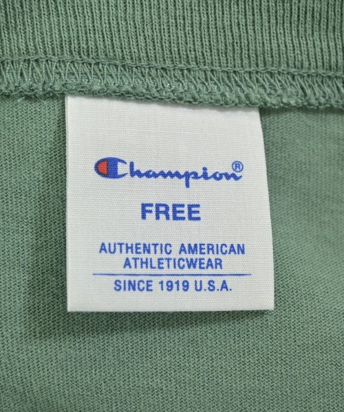 CHAMPION（チャンピオン）Tシャツ・カットソー 緑 サイズ:F レディース/2200683396089