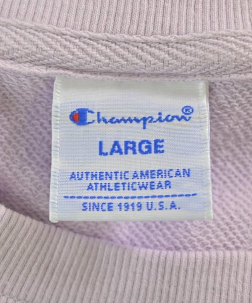 CHAMPION（チャンピオン）スウェット 紫 サイズ:L レディース/2200685566077