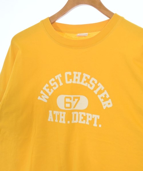 CHAMPION（チャンピオン）Tシャツ・カットソー 黄 サイズ:L レディース/2200680019035