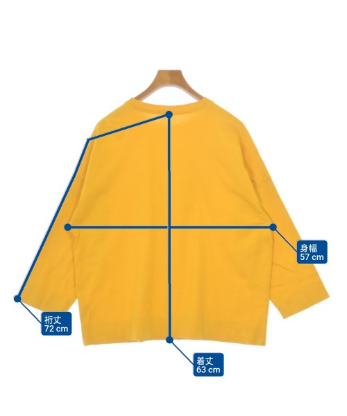 CHAMPION（チャンピオン）Tシャツ・カットソー 黄 サイズ:L レディース/2200680019035