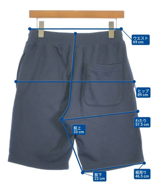 CHAMPION（チャンピオン）ショートパンツ 紺 サイズ:M レディース/2200686950028