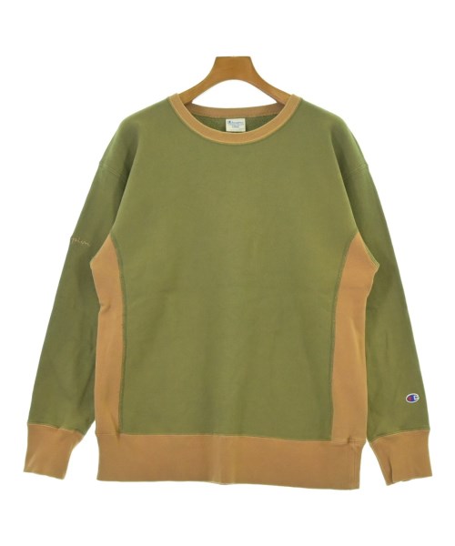 CHAMPION(チャンピオン)スウェット カーキ サイズ:L/2200686576068