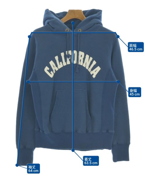 CHAMPION（チャンピオン）パーカー 青 サイズ:S メンズ/2200686313205
