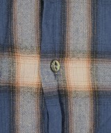 PENNYES（ペニーズ）カジュアルシャツ 紺 サイズ:M メンズ/2200610878022