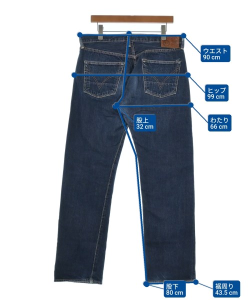 THE REAL McCOY'S（ザリアルマッコイズ）デニムパンツ 紺 サイズ:-(M位) メンズ/2200640171032