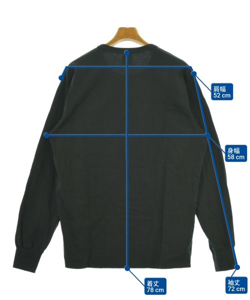 THE REAL McCOY'S（ザリアルマッコイズ）Tシャツ・カットソー 黒 サイズ:42(XS位) メンズ/2200676804386