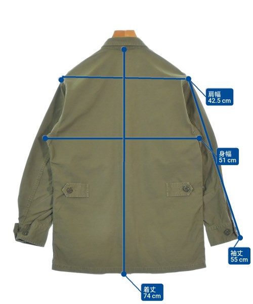 THE REAL McCOY'S（ザリアルマッコイズ）カジュアルシャツ カーキ サイズ:S メンズ/2200666030023