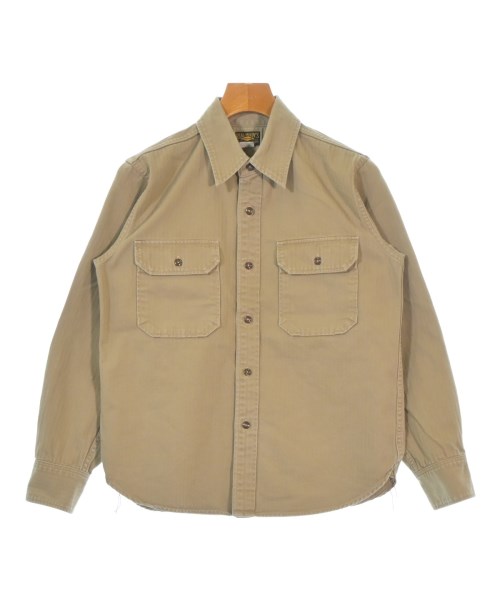 THE REAL McCOY'S(ザリアルマッコイズ)カジュアルシャツ ベージュ サイズ:15 1/2-33(M位)/2200666030047