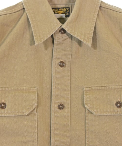 THE REAL McCOY'S（ザリアルマッコイズ）カジュアルシャツ ベージュ サイズ:15 1/2-33(M位) メンズ/2200666030047