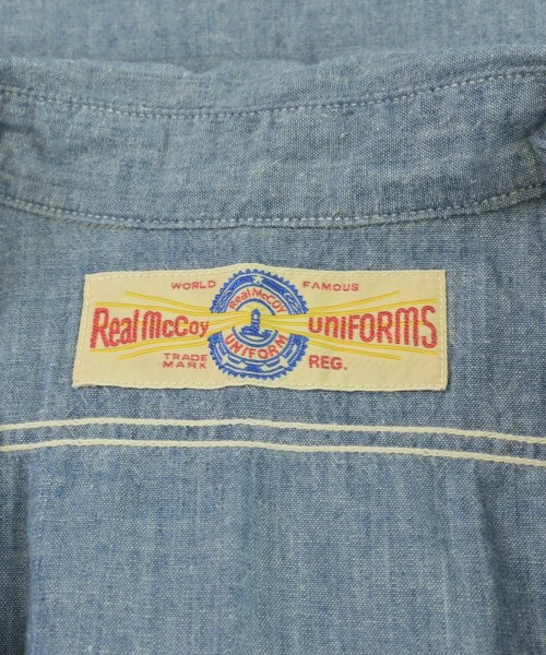 THE REAL McCOY'S（ザリアルマッコイズ）カジュアルシャツ 青 サイズ:-(L位) メンズ/2200731388028