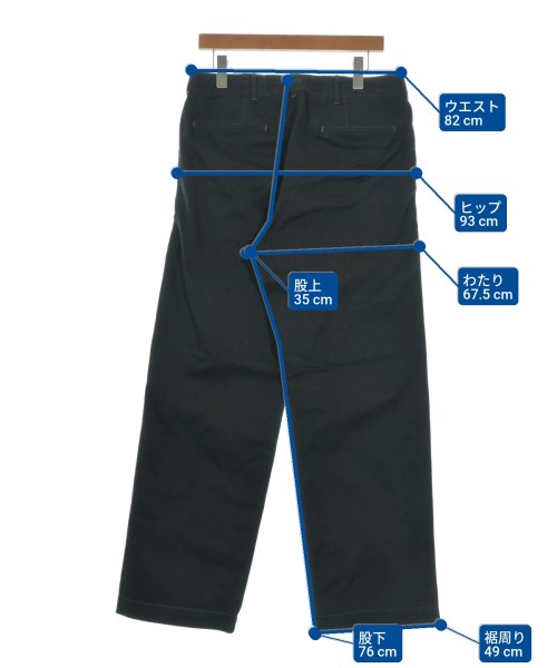 BUZZ RICKSON'S（バズリクソンズ）チノパン 黒 サイズ:32(L位) メンズ/2200641542022