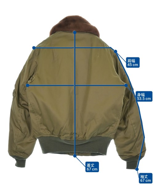 BUZZ RICKSON'S（バズリクソンズ）ミリタリーブルゾン カーキ サイズ:40(L位) メンズ/2200625341016