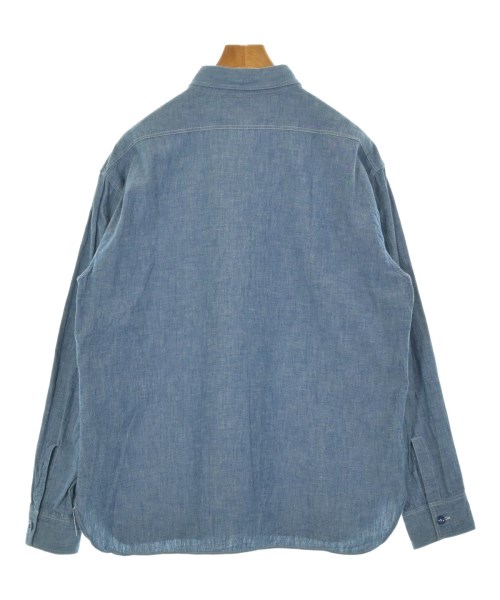 BUZZ RICKSON'S（バズリクソンズ）カジュアルシャツ 青 サイズ:17(XXL位) メンズ/2200615137100