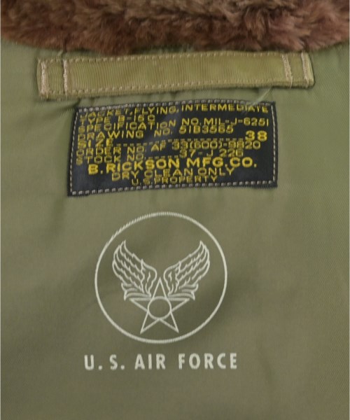 BUZZ RICKSON'S（バズリクソンズ）ミリタリーブルゾン カーキ サイズ:38(L位) メンズ/2200621347029