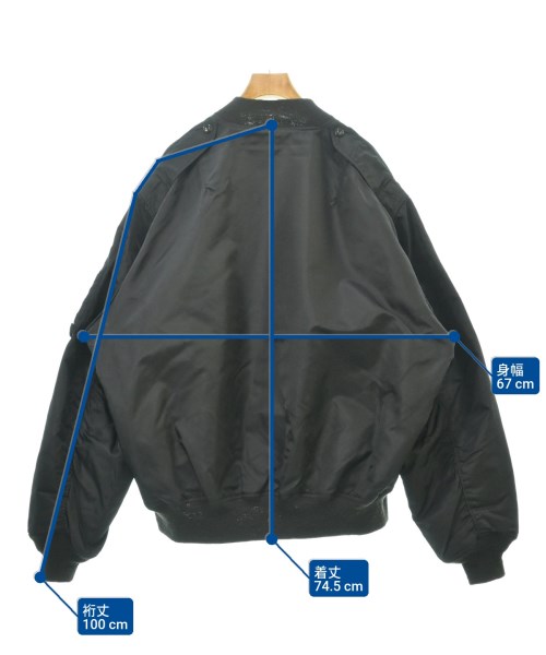 BUZZ RICKSON'S（バズリクソンズ）ミリタリーブルゾン 黒 サイズ:3(L位) メンズ/2200603335020