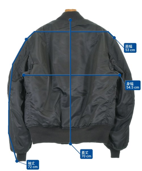 BUZZ RICKSON'S（バズリクソンズ）ミリタリーブルゾン 黒 サイズ:XXL メンズ/2200607023190