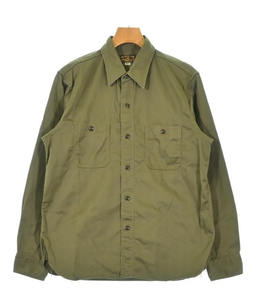 BUZZ RICKSON'S(バズリクソンズ)カジュアルシャツ カーキ サイズ:15 1/2(M位)/2200682126021