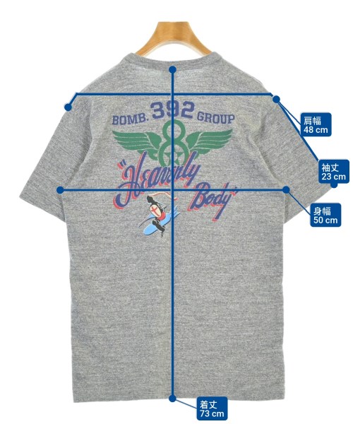 BUZZ RICKSON'S（バズリクソンズ）Tシャツ・カットソー グレー サイズ:M メンズ/2200698600102